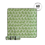 Bright studio shot featuring Nakie's picnic blankets, highlighting their extra-large size and durable construction, ideal for picnics, beach outings, and camping trip preview #1