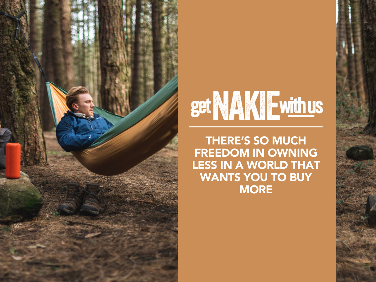 There’s so much freedom in owning less in a world that wants you to buy ...