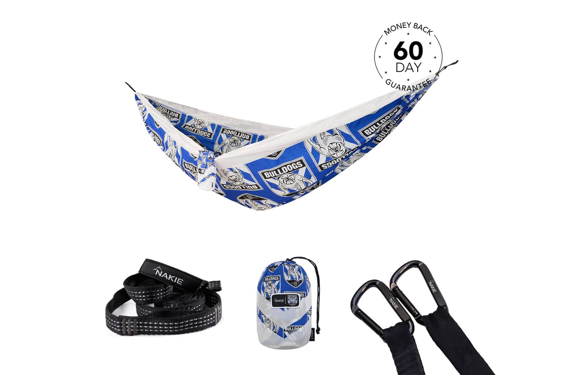 Bulldogs - NRL Recycled Hammock with Straps