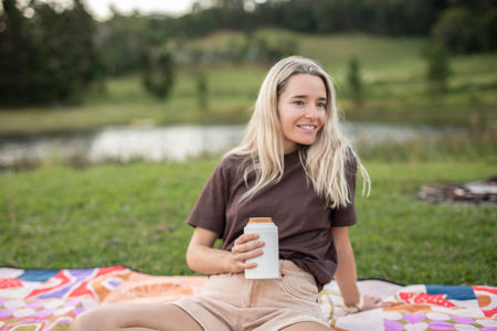 Coastal Cream - Cooler & Coffee Cup