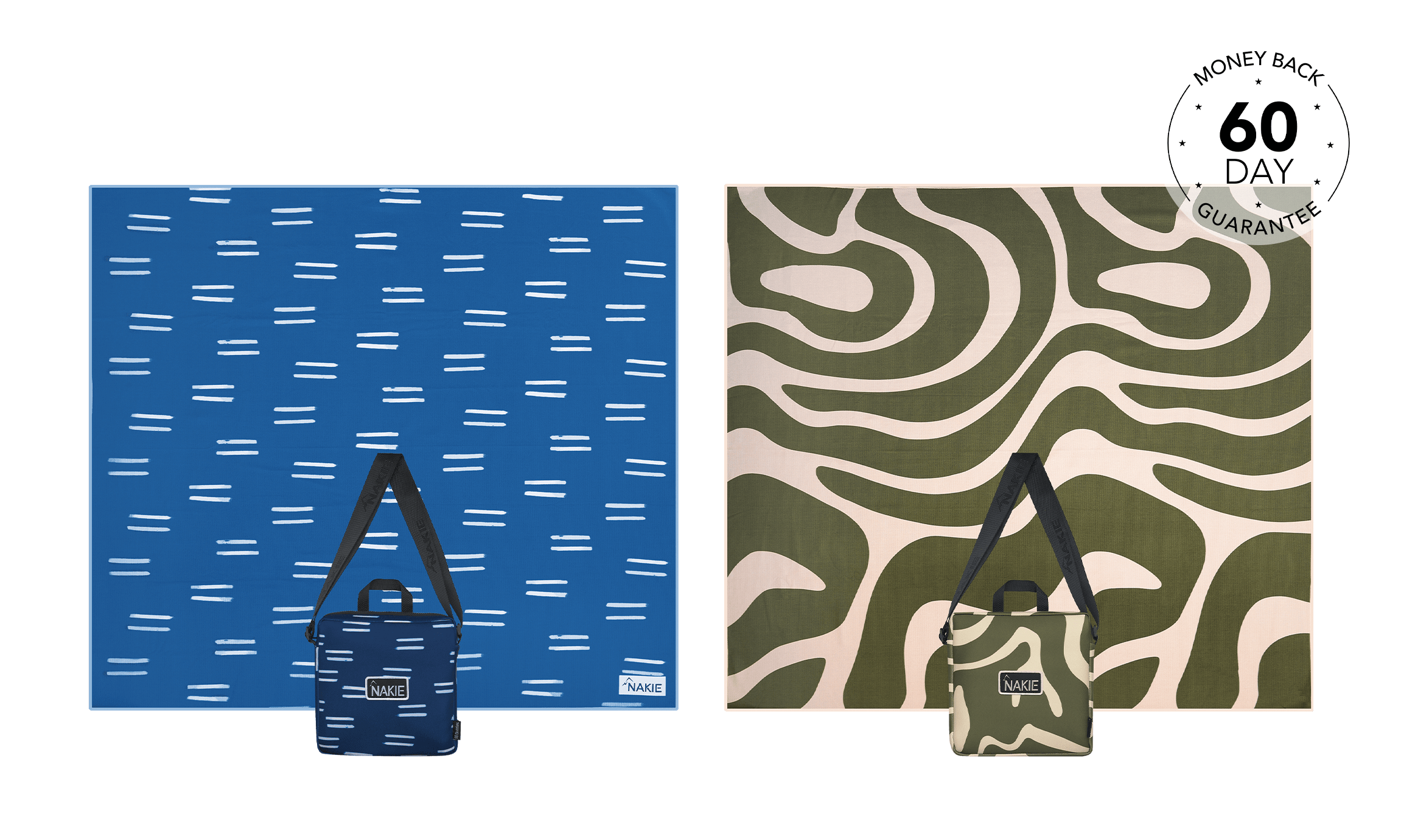 Couples Combo - Recycled XL Sand Free Beach Blanket