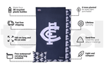 Carlton Blues - AFL Recycled Sand Free Beach Towel preview #3