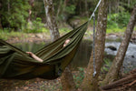 Ultra Light Olive - Recycled Hammock with Straps preview #8