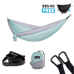 Twilight Blue - Recycled Hammock with Straps preview #1