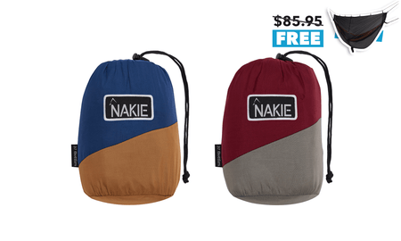 Recycled Hammock with Straps × 2 - Couple Combo