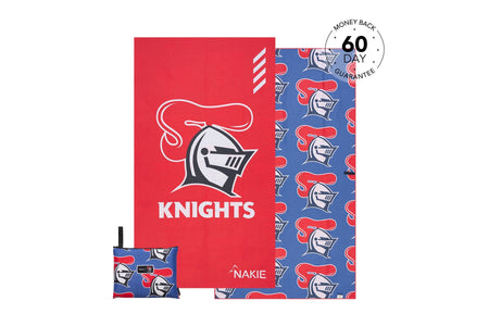 Knights - NRL Recycled Sand Free Beach Towel
