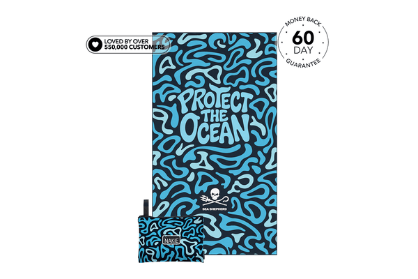 Sea Shepherd - Recycled Sand Free Beach Towel