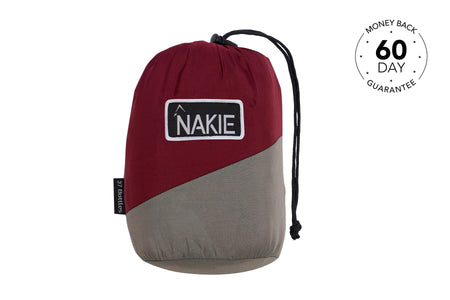 Merlot Red - Recycled Hammock with Straps