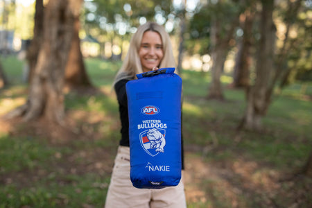 Western Bulldogs - AFL Sustainable Down Puffy Blanket
