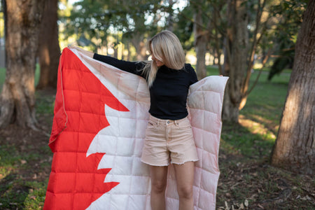 Sydney Swans - AFL Sustainable Down Puffy Blanket