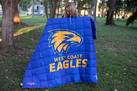 West Coast Eagles - AFL Sustainable Down Puffy Blanket