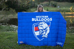 Western Bulldogs - AFL Sustainable Down Puffy Blanket preview #6