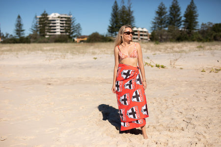 St Kilda Saints - AFL Recycled Sand Free Beach Towel