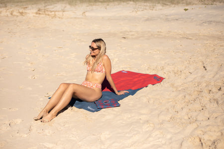 Melbourne Demons - AFL Recycled Sand Free Beach Towel