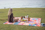Retro Shores - Recycled Picnic Blanket preview #6