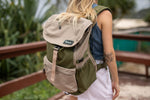 Olive Green - Recycled Travel Backpack preview #11