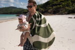 Eucalyptus Green - Recycled Sand Free Beach Towel preview #8