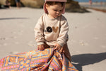 Rosy Tides - Recycled Sand Free Beach Towel preview #5