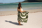 Eucalyptus Green - Recycled Sand Free Beach Towel preview #11