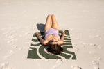 Eucalyptus Green - Recycled Sand Free Beach Towel preview #7