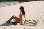 Eucalyptus Green - Recycled Sand Free Beach Towel preview #14