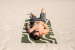 Eucalyptus Green - Recycled Sand Free Beach Towel preview #14