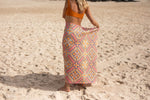 Rosy Tides - Recycled Sand Free Beach Towel preview #11