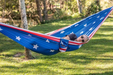 USA - Recycled Hammock with Straps