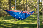 USA - Recycled Hammock with Straps preview #6