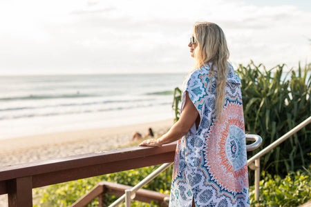 Sound of Summer - Hooded Towel Recycled Sand Free