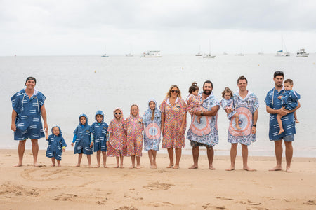 Sound of Summer - Kids Hooded Towel Recycled Sand Free