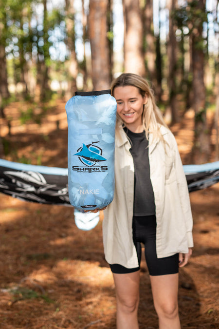 Sharks - NRL Sustainable Down Puffy Blanket