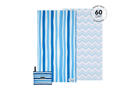 Ocean Breeze - Recycled Sand Free Beach Towel