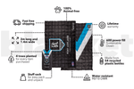 Port Adelaide Power - AFL Sustainable Down Puffy Blanket preview #3