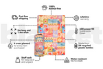 Retro Shores - Sustainable Down Puffy Blanket preview #3