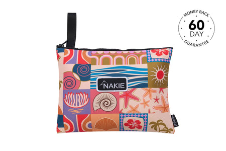 Retro Shores - Recycled Sand Free Beach Towel