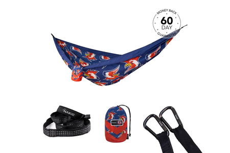 Roosters - NRL Recycled Hammock with Straps