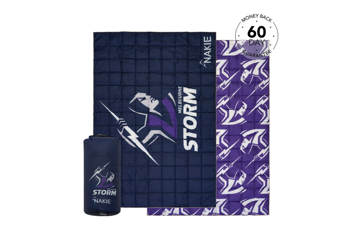 Storm - NRL Sustainable Down Puffy Blanket