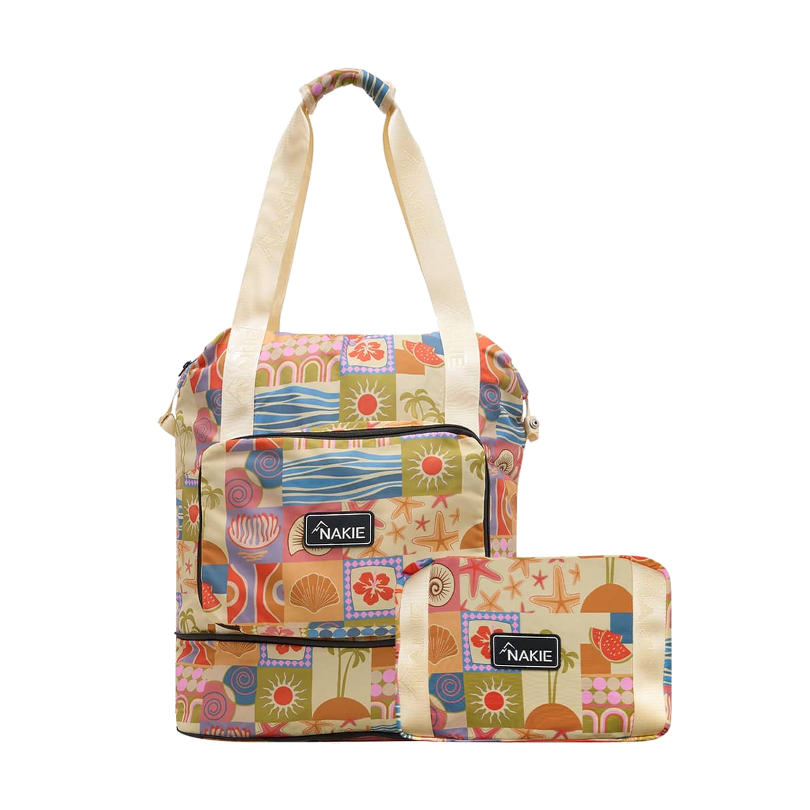 Retro Shores - Recycled Tote Bag