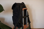 Midnight Black - Recycled Travel Backpack preview #6