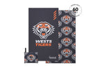 Tigers - NRL Recycled Sand Free Beach Towel preview #4
