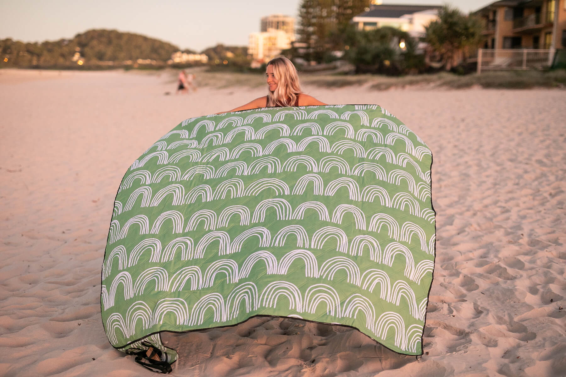 Recycled Hammock & Recycled Picnic Blanket Combo