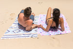 Couples Combo - Recycled Sand Free Beach Towel